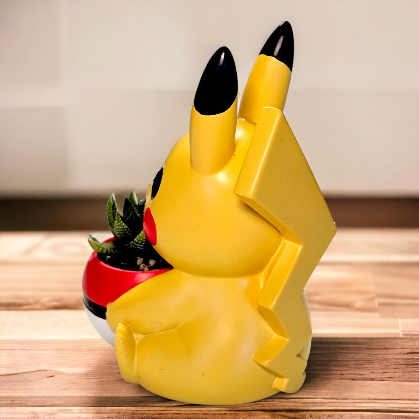 Pikachu Pokemon Plant Pot 5'' - Mini Succulent Planter w/ Drainage Hole