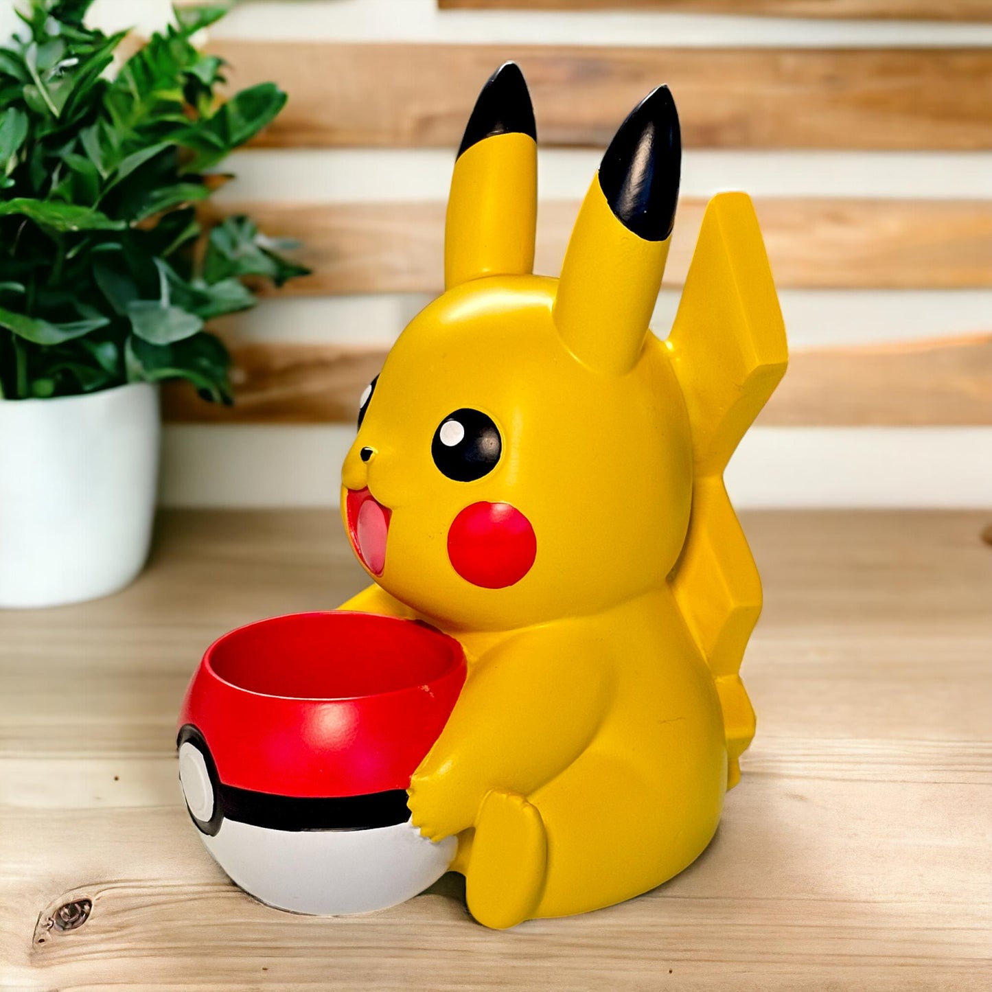 Pikachu Pokemon Plant Pot 5'' - Mini Succulent Planter w/ Drainage Hole