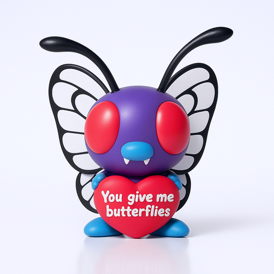 Butterfree Pokemon Ceramic Figure – You Give Me Butterflies